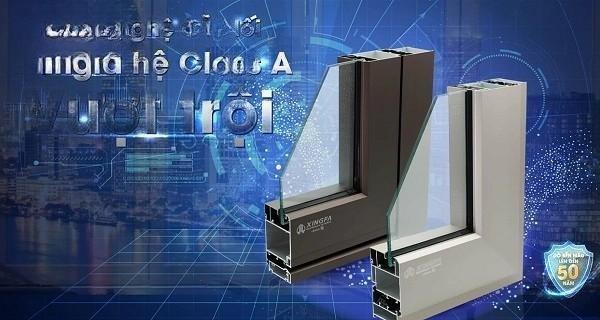 Nhôm xingfa Class A công nghệ sơn Anodize bền màu 20 năm