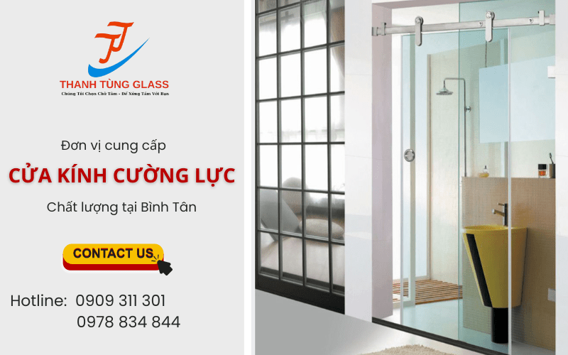 cửa kính cường lực