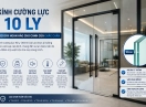 Kính cường lực 10 ly - độ dày hoàn hảo cho cánh cửa chắc chắn