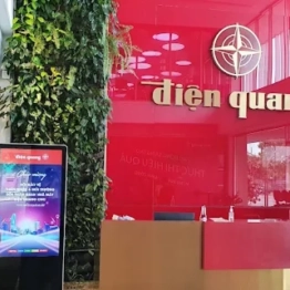 Dự án nhôm kính công ty Điện Quang KCNC