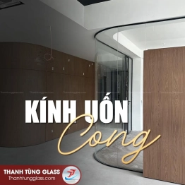 Dự Án Vách Kính Uốn Cong Cho Văn Phòng