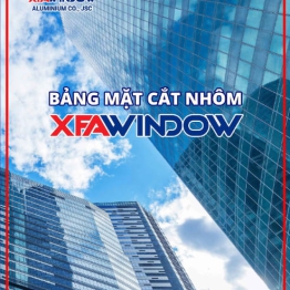 Bảng Mặt Cắt Nhôm XFA WINDOWN