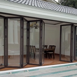 CỬA ĐI NHÔM XINGFA XẾP TRƯỢT 6 8 CÁNH