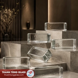 GẠCH KÍNH KHỐI ĐẶC TRONG SUỐT