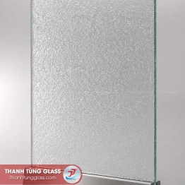 Kính đúc họa tiết da cam