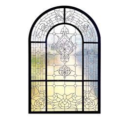 Kính đúc nghệ thuật  kính đúc hoa đồng, Kính Đúc