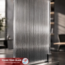 Kính đúc sọc nhỏ