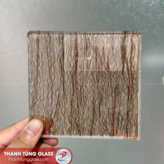 Kính siêu trong ghép lụa