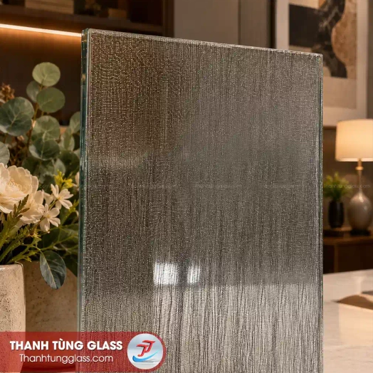 Kính siêu trong ghép lụa