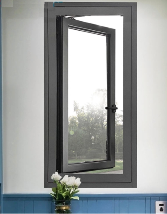 Cửa Sổ Nhôm Xingfa Mở Quay 1 Cánh