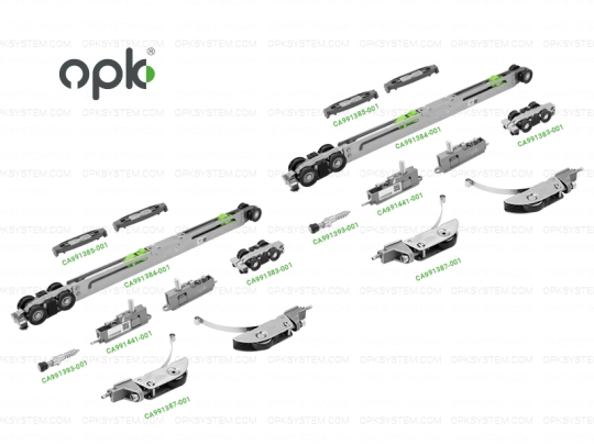 Lựa Chọn Bộ Phụ Kiện OPK Cho Cửa Slim Nội Thất