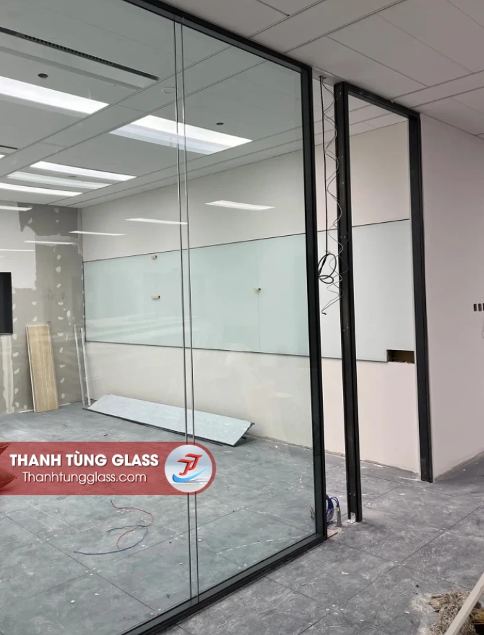 Công trình cửa nhôm kính hoàn thiện