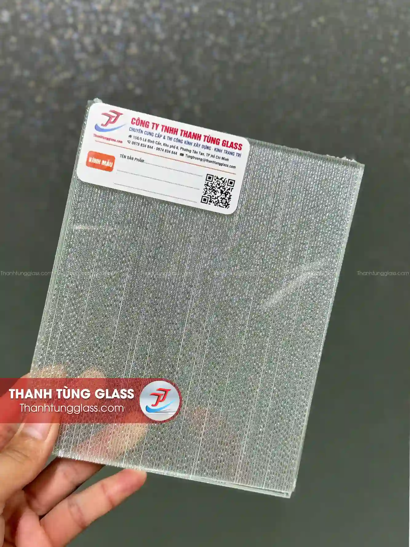Kính ghép lụa cao cấp - Thanh Tùng Glass