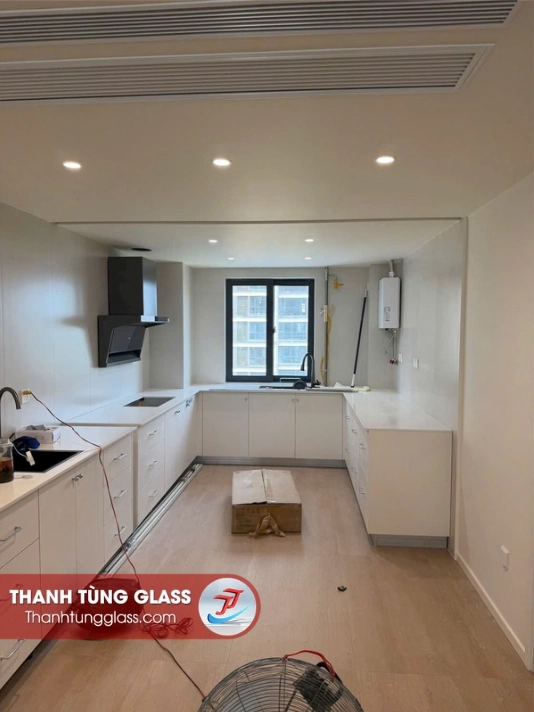 Vị trí lắp đặt Vách ngăn nhôm Slim
