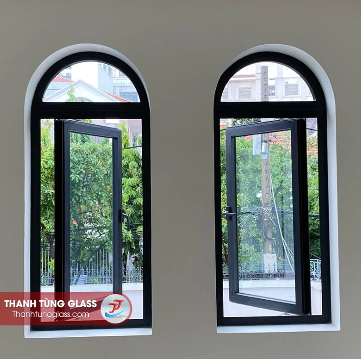 Cửa sổ nhôm xingfa mở quay 1 cánh