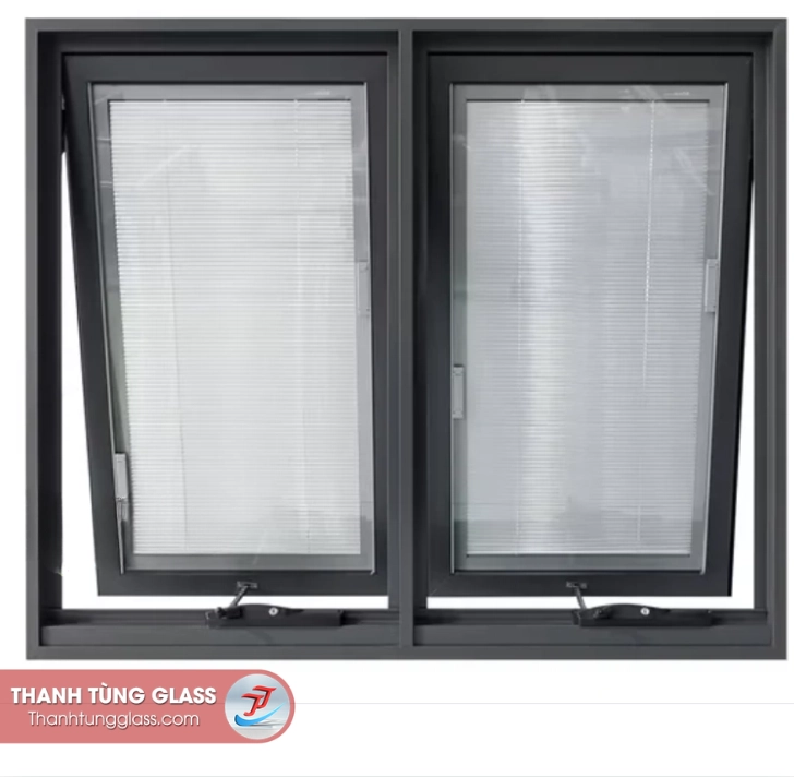 Cửa sổ nhôm xingfa mở hất 2 cánh