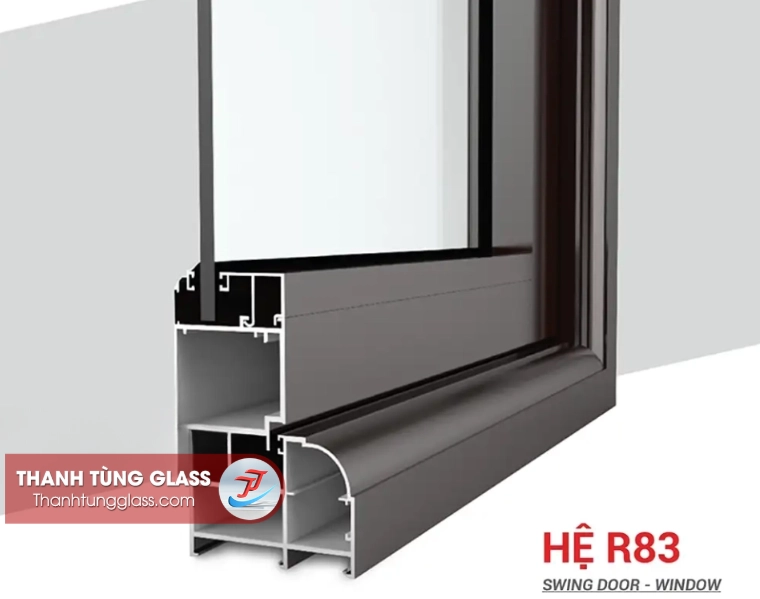 Mẩu nhôm Maxpro hệ 83