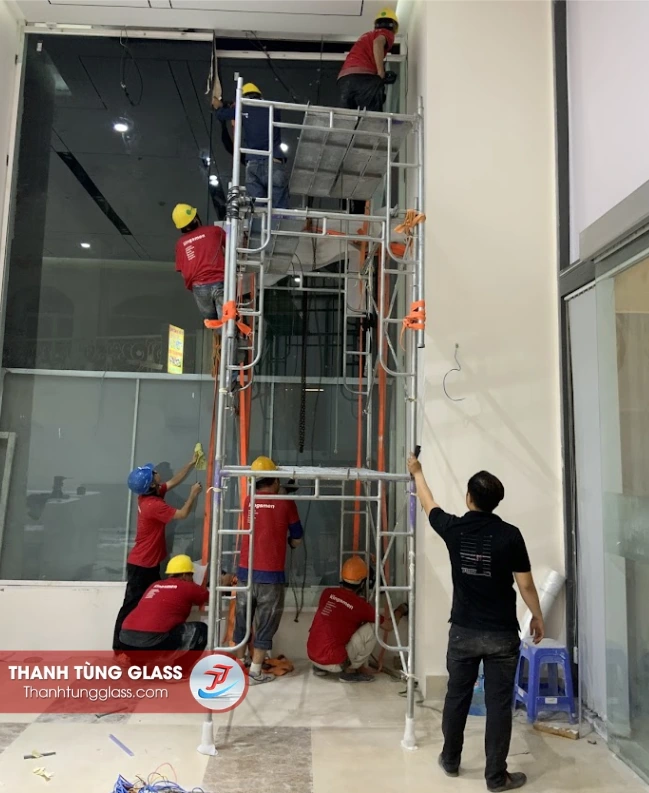 Thi công lắp ráp cho bệnh viện Hoàn Mỹ