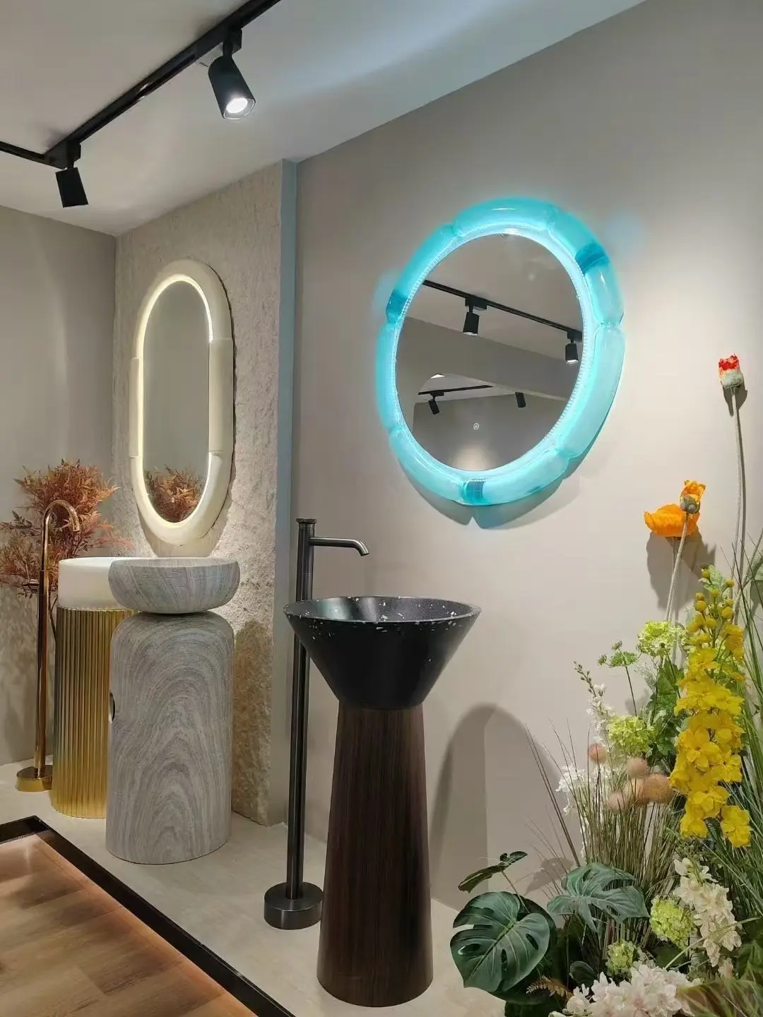 Gương đèn led trang trí