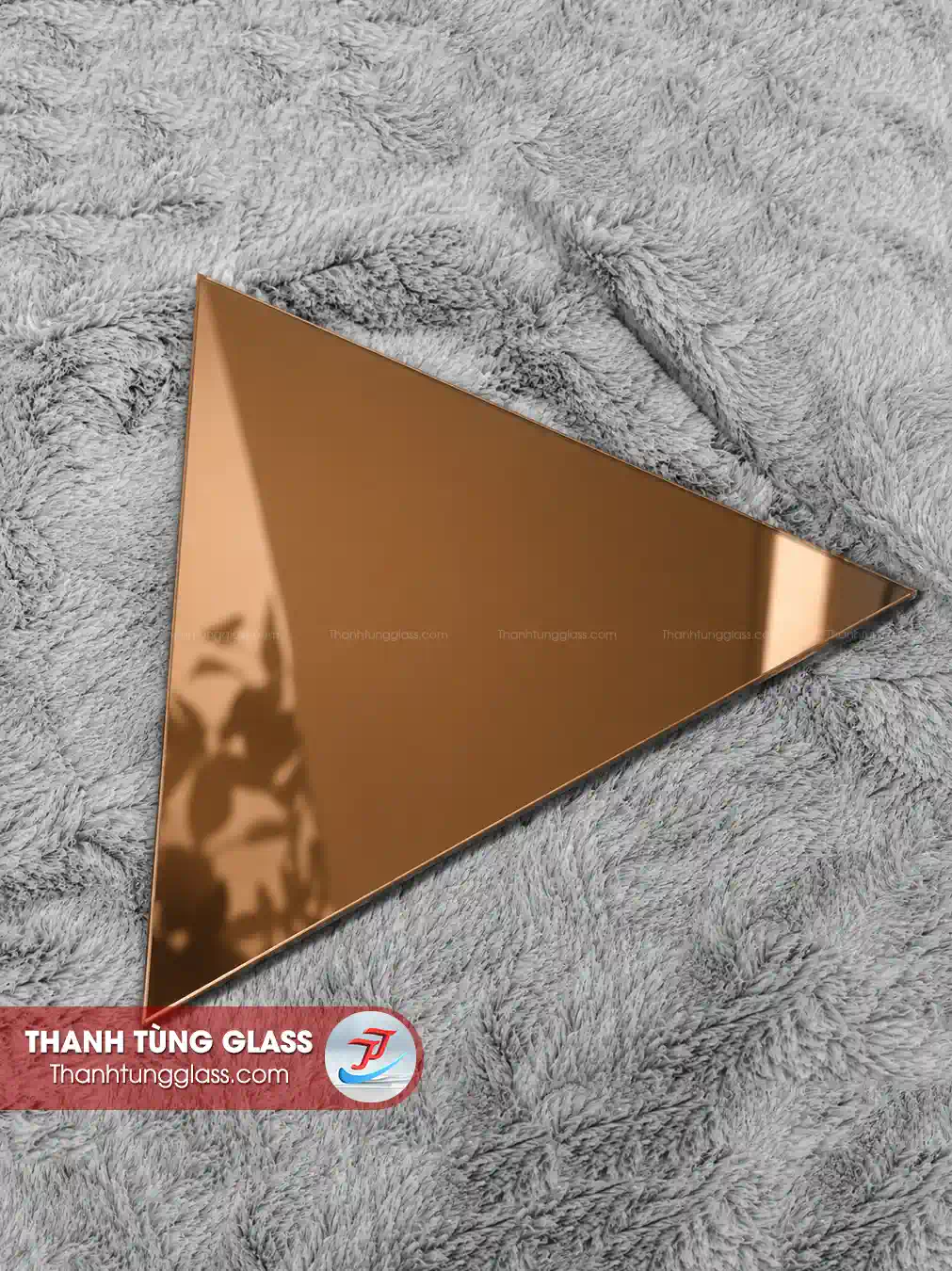 Kính thuỷ màu trà