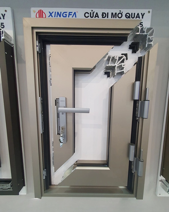 Nhôm xingfa Class A công nghệ sơn Anodize bền màu 20 năm
