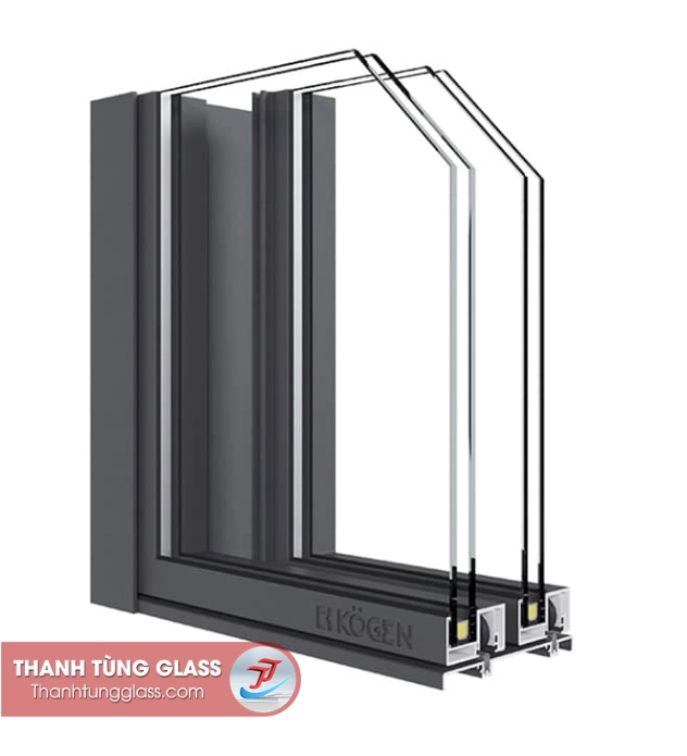 Cửa nhôm Slim Hopo cửa nhôm ngoại thất
