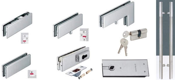 Phụ kiện cửa kính cường lực