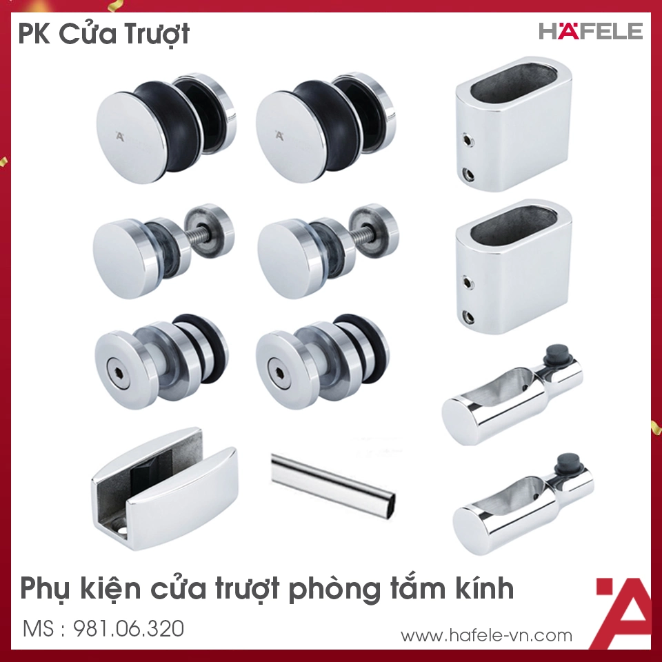 Phụ kiện cửa trượt phòng tắm