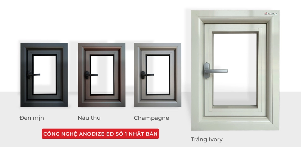 Công nghệ sơn ANODE trên nhôm Maxpro