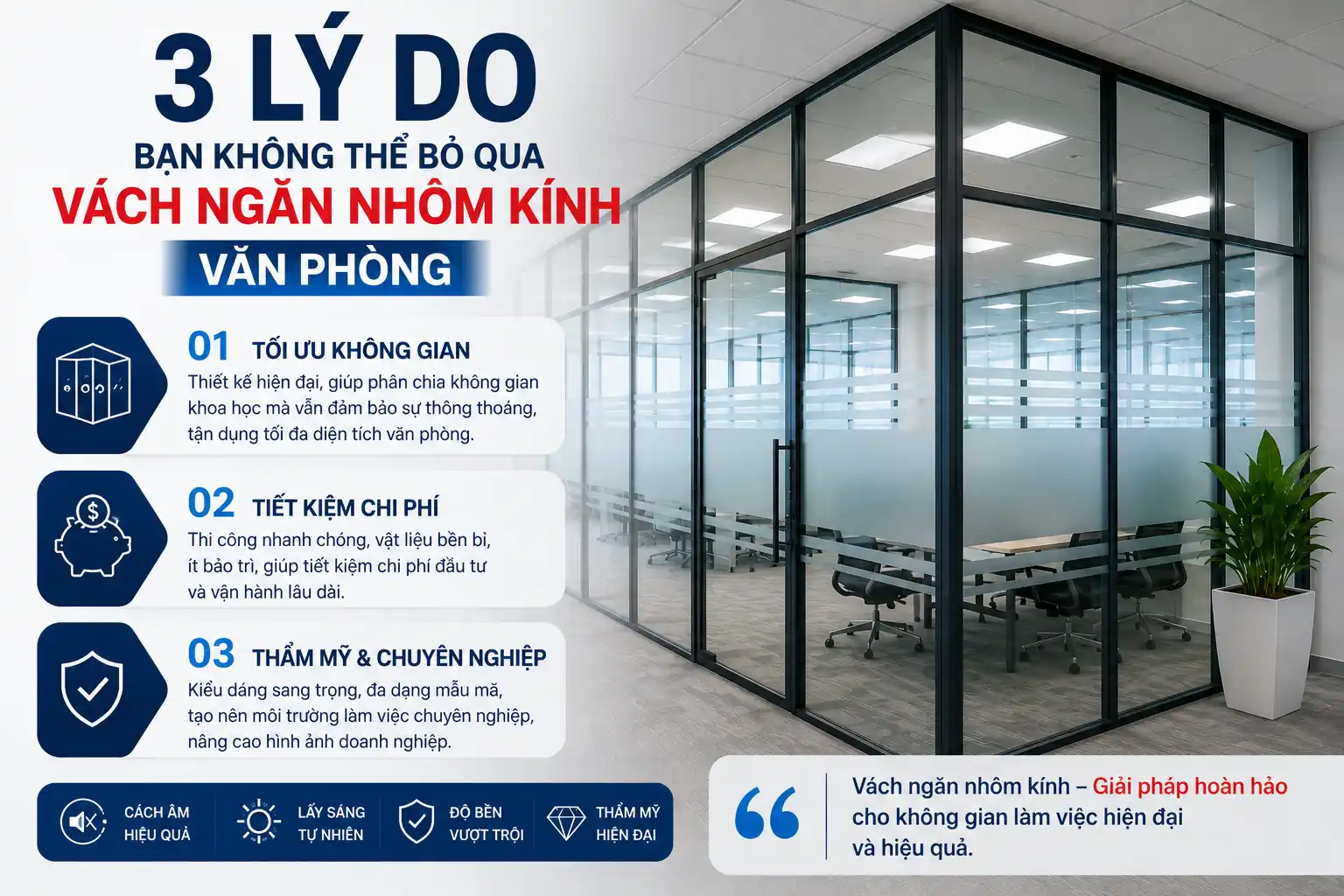 Vách ngăn văn phòng
