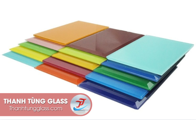 Bảng màu kính sơn màu và độ bền màu theo vị trí