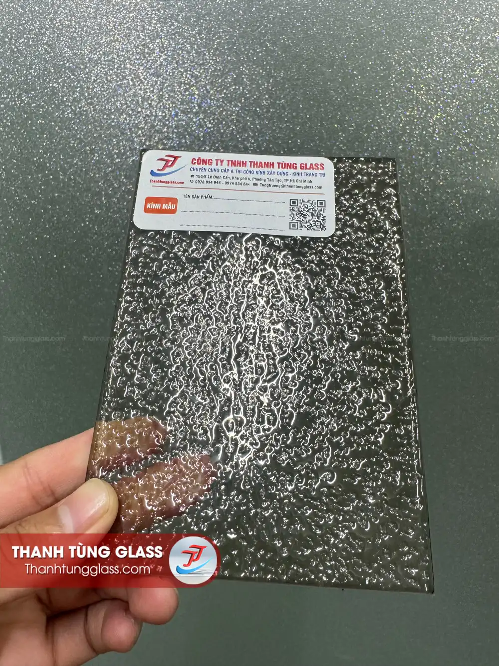 Kính đúc hiệu ứng da cam - Thanh Tùng Glass
