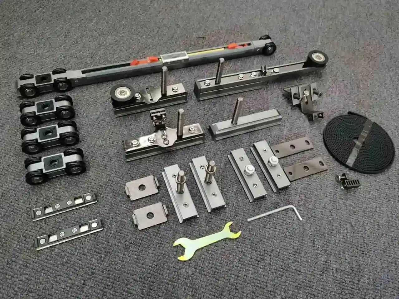 Phụ Kiện Cửa Slim Cửa Lùa GIảm Chấn Liên Động