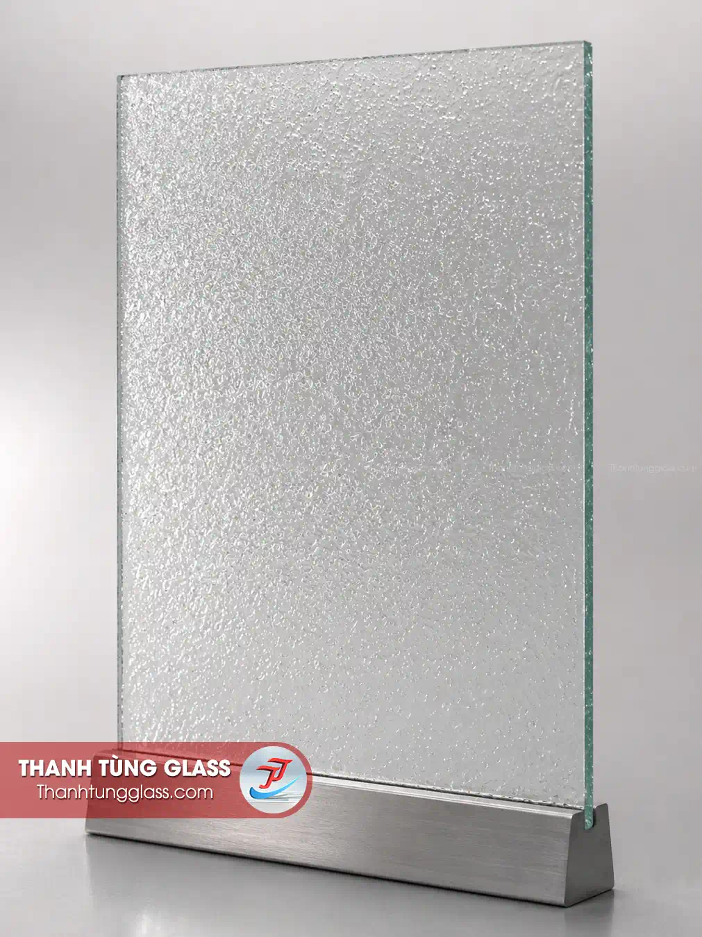 Kính đúc họa tiết da cam