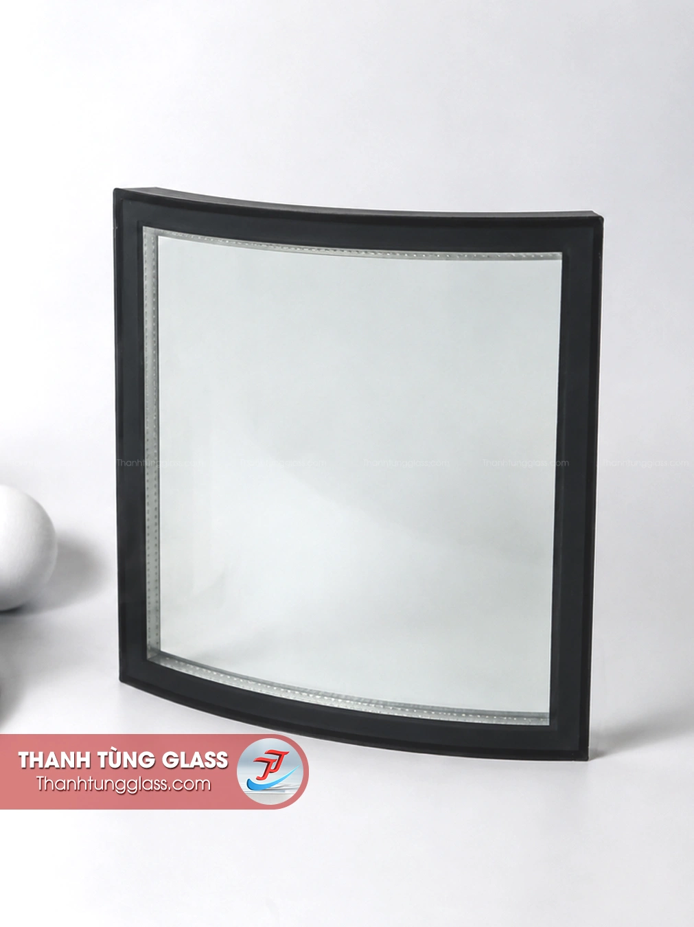 Kính cường lực ghép hộp uốn cong